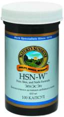 Витамины для волос, кожи, ногтей (эйч-эс-эн, HSN-W) NSP
